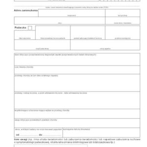 L-3 Karta konsultacyjna neurologiczna A4a/bl.50k