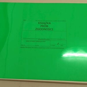 SK-4 Książka Prób Zgodności A4c/80k Spirala