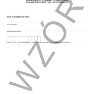 ZPO/01 Wniosek o Wydanie Skierowania do ZPO A4a/bl.100k