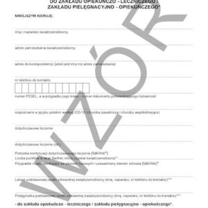 ZPO/02 Skierowanie do ZOL/ZPO A4a/bl.100k