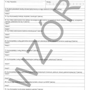 ZPO/05 Wywiad epidemiologiczny A4a/100szt