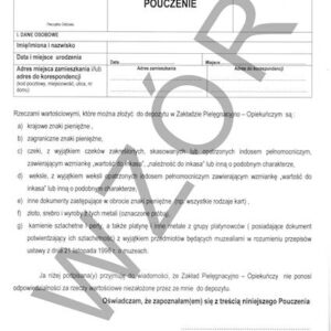 ZPO/06 Pouczenie o zasadach depozytu A4a/bl.100k