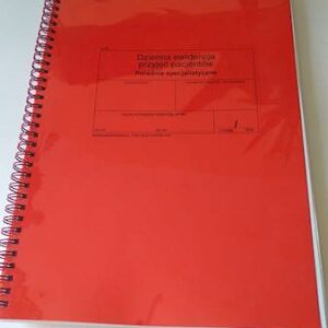 LP-50 Dzienna ewidencja (poradnie specjalistyczne) A4c/80k Spirala