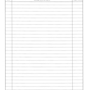 ST-10A Wkładka do karty ortodontycznej A4a/bl.100k