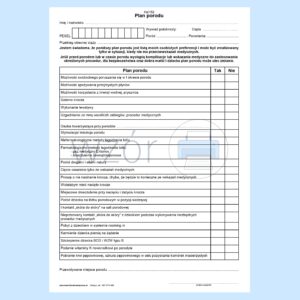 Ha/152 Plan porodu A4a/bl.100k