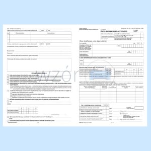 LP-2/2010 Karta badania profilaktycznego 4xA4c/100szt