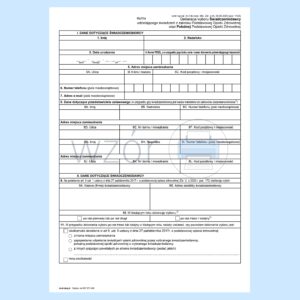 Mz/03a Deklaracja wyboru świadczeniodawcy i położnej POZ A4c/bl.100k