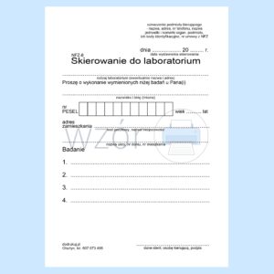 NFZ-8 Skierowanie do laboratorium A6a/bl.100k