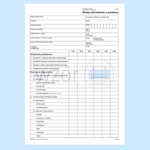 W-95 Wizyty patronażowe u położnicy A4c/bl.100k