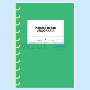 W-235 Książka badań UROGRAFIA A4/80k Spirala