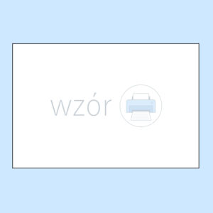 Mz/OG-5A Koperty indywidualne na dokumentację medyczną B5 100szt białe